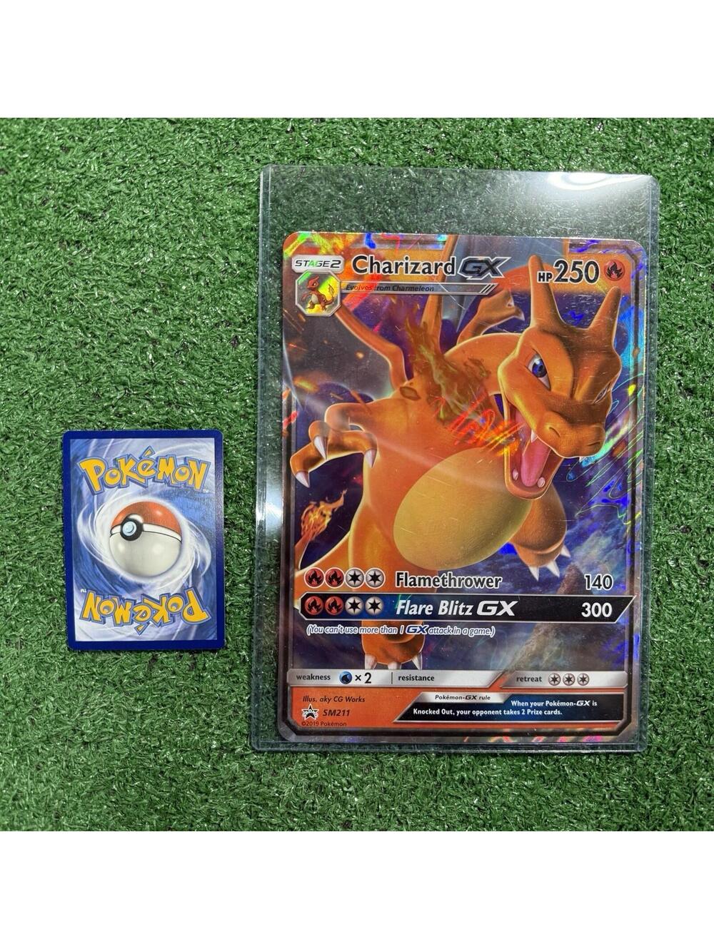 2019 Hidden Fates Charizard GX #SM211 - Pokemon Oversized Jumbo Promo Card